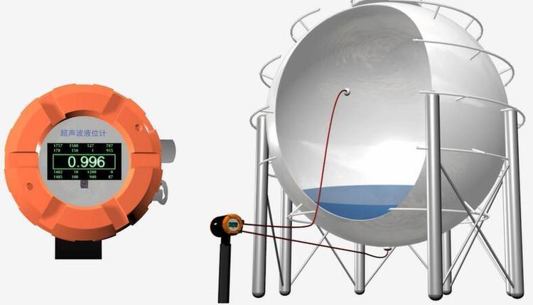外置（zhì）式超聲波液位（wèi）計(圖1)